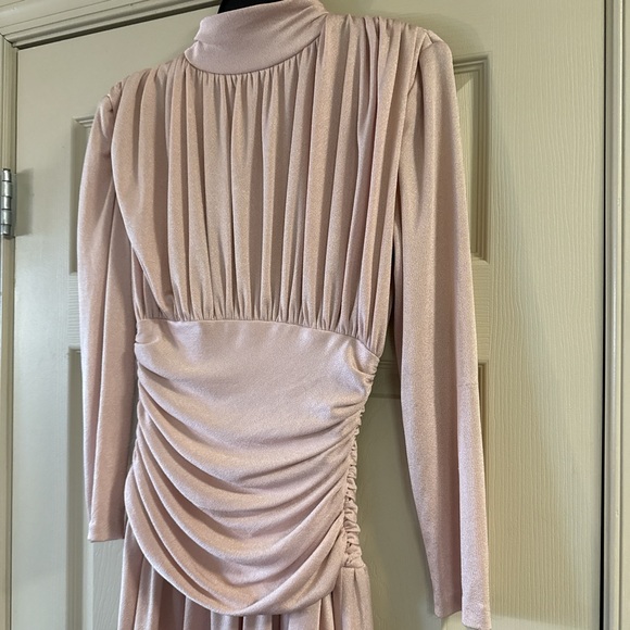 Classy Pink Cocktail Dress - Picture 2 of 4